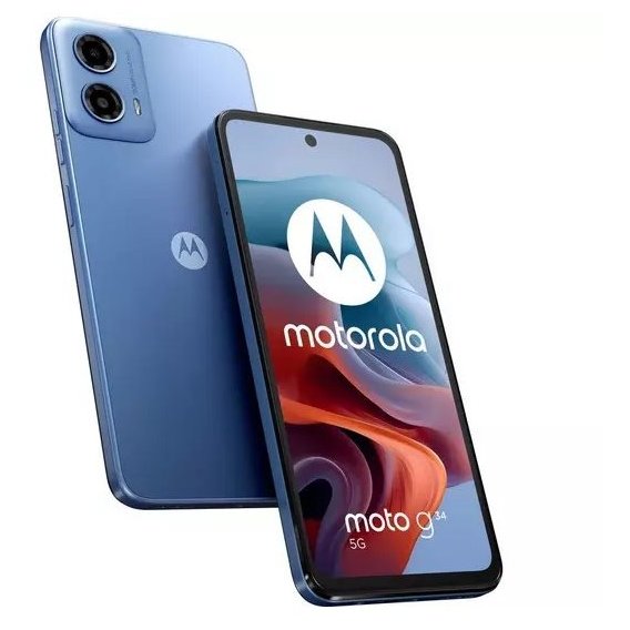 Смартфон Motorola G34 5G 8/128GB Ice Blue