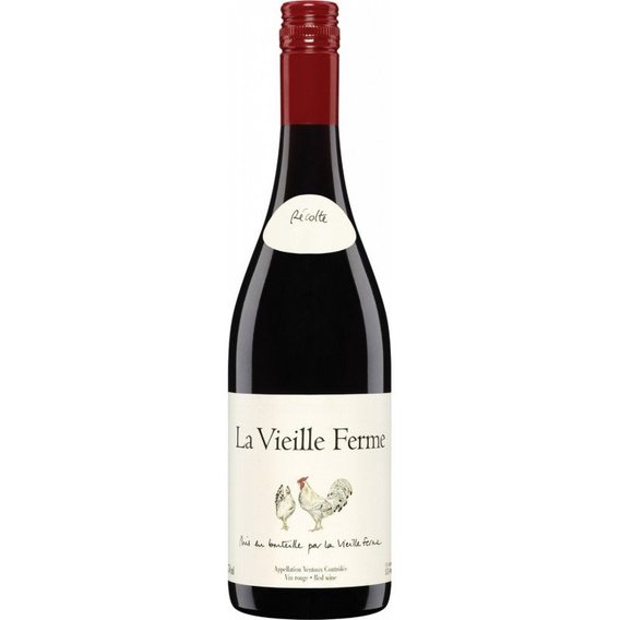 Вино Perrin et Fils La Vieille Ferme Cotes du Ventoux Rouge (0,187 мл) (BW40255)