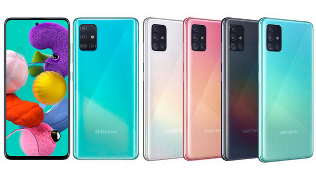 цвета Samsung Galaxy A30S
